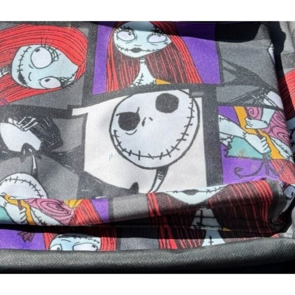 Disney Nightmare Before Christmas Print Backpack School Book Overnight Bag - Picture 6 of 10